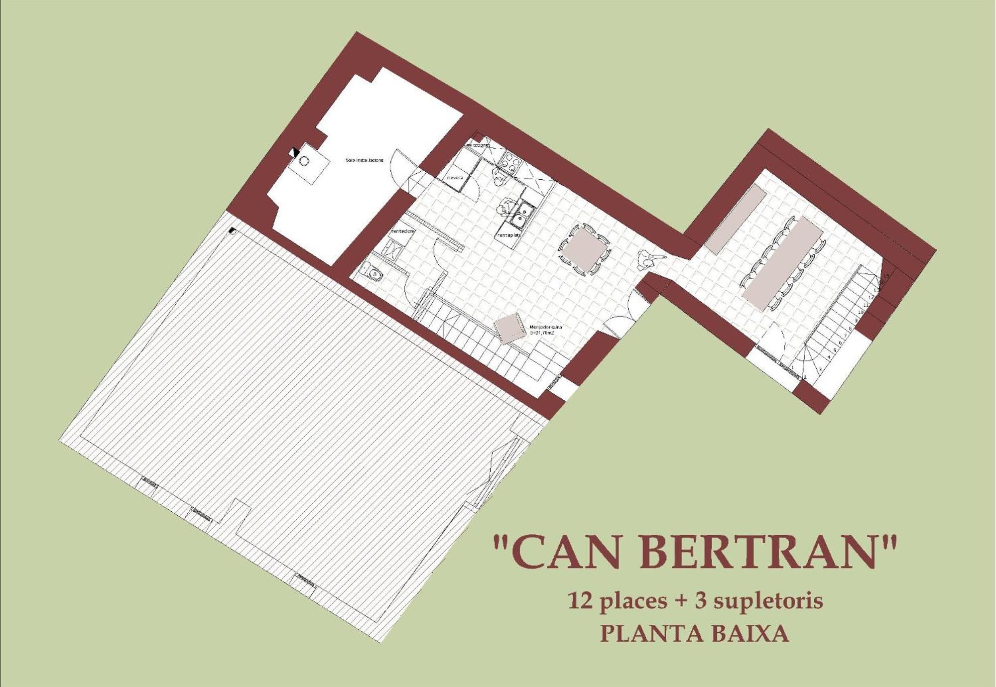 Can Bertran Fornells de la Montaña Kültér fotó